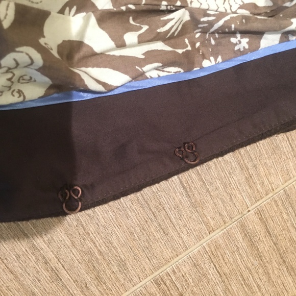 Anthropologie elevenses Brown Wool Ruffle Blazer - Picture 8 of 8